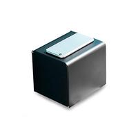 MXLDZHLW Portarotoli, Portarotoli, Portarotoli da Parete, Tutti i Tipi Di Carta Igienica, Portacartacelofan con Ampio Ripianor Cucina e Bagno, Nero, Portarotoli in Paglia/Scatola R Fazzoletti