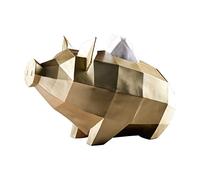 MXLDZHLW Portarotoli, Scatola Portafazzoletti in Resina Moderna a Forma Di Maiale, Portatovaglioli, Dispenserr Fazzoletti Impermeabile, Dispenserr Asciugamani Di Carta, Portafazzoletti, Decorazioni Do