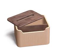 MXLDZHLW Portarotolir Carta Igienica, Portarotoli da Tavolo in Legno Massello con Strappo Singolo, Robusto, Utilizzabile Cona Sola Mano, Adatto a Rotoli Di Dimensioni Standard, Portarotoli da Bagno, A