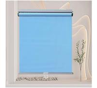 MXLDZHLW Sunshade Roll Upe, Total Blackoute a Rullir Finestre, Tende Di Oscuramento Senza Foratura, Protezisolare/Termica Finestra a Rulli/Blu/32 * 200Cm / 13 * 79In