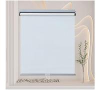 MXLDZHLW Sunshade Roll Upe, Total Blackoute a Rullir Finestre, Tende Di Oscuramento Senza Foratura, Protezisolare/Termica Finestra a Rulli/Bianco/50 * 100 cm / 20 * 39 Pollici