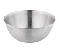 MXMZSRTH Ciotole Per Mescolare In Cucina Ciotola for insalata in acciaio inossidabile con bilancia, sbattitore for uova, ciotola for mescolare, ciotola for cottura(19cm)