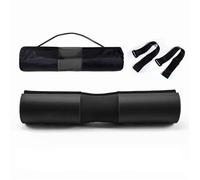 MXMZSRTH Pad Bilanciere Spalline for bilanciere for Squat, Fitness, Set di Barre for Sollevamento Pesi, Panca Piana, Ponte for l'anca, tutore for l'allenamento della Spinta dell'anca(Schwarz)