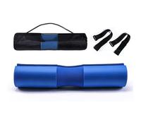 MXMZSRTH Pad Bilanciere Spalline for bilanciere for Squat, Fitness, Set di Barre for Sollevamento Pesi, Panca Piana, Ponte for l'anca, tutore for l'allenamento della Spinta dell'anca(Blu)