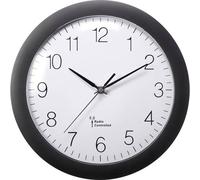 MXP3601B Radiocontrollato Orologio da parete 30 cm x 56 mm Nero