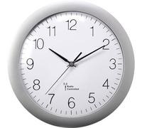 MXP3601S Radiocontrollato Orologio da parete 300 mm x 56 mm Argento