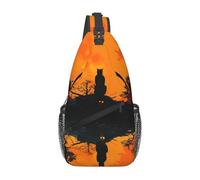MXPELGHMAD Borsa a tracolla Borsa a tracolla Borsa a tracolla Borsa a tracolla Borsa a tracolla Stelle e palme Zaino da viaggio Escursionismo Daypack, Un gatto nel buio, Taglia unica