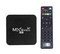 MXQ Pro 5G 4K Android TV 13.1 Box Ram 2GB ROM 16GB Android Smart Box H.265 HD 3D Dual Band 2.4G/5G WiFi Quad Core Home Media Player