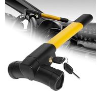 MXQCLSA Auto Blocca Volante, per Citroen AMI Berlingo C-Elysee C-Zero C1 C3 C3-XR C4 C4X Dispositivi Antifurto di Bloccaggio Car Steering Wheel T-Lock con 2 Chiavi