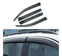 MXQCLSA Deflettore d'Aria per Auto, per Dacia Duster 2024 2025 Deflettori Antipioggia Set di 4 Pz Antivento Antipioggia Fume' Oscurati