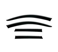 MXQCLSA Deflettore d'Aria per Auto, per Fiat Panda 3 (III) 312 319 I 2012-2022 Deflettori Antipioggia Set di 4 Pz Antivento Antipioggia Fume' Oscurati