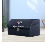MXQCLSA Organizer Bagagliaio Auto, per Alfa Romeo 159 156 Giulietta Mito Stelvio Giulia Spider Brera Impermeabile Grande capacità Organizer Auto Borsa Pieghevole Bagagliaio dell'Auto,B