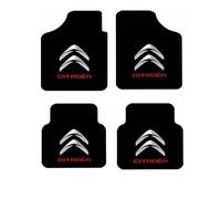 MXQCLSA Tappetini Auto, per Citroen C3 2004-2008 Antiscivolo nessun Odore e Pieghevoli Tappetini per Auto Adatti a Tutte Le Stagioni