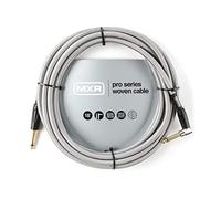 MXR Cable DCIW18R - Cavo per strumenti Wooven ad angolo retto, 7 m, colore: Argento