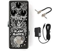 MXR EG74 Raw Dawg Overdrive Bundle con cavo patch MXR e alimentatore