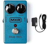 MXR M103 Blue Box Octave Fuzz Bundle con alimentatore da 9 volt