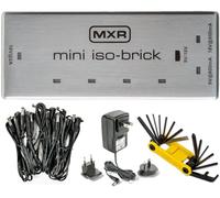 MXR M239 Mini Iso-Brick - Alimentatore a pedale per effetti 9 V, 18 V, con kit Tonebird incluso adattatore Dunlop ECB004 da 18 volt, attrezzo multiuso Groovetech per chitarra e basso