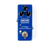 MXR - M280 VINTAGE BASS OCTAVE MINI, Pedale Octaver per Basso, CONTROLLI:Oct 1,Dry,Oct2,Mid,Trimpot
