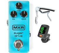 MXR M294 Sugar Drive Pedal Bundle con Dunlop Trigger Capo e Tuner