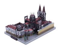 MXRGUMVI 229 pezzi 3D Metal Art Sculpture Model Assembly Kits - Cattedrale di Burgos