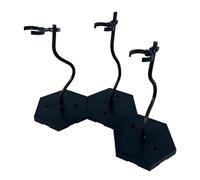 MXRGUMVI 3 supporti per bambole con staffa per action figure in scala 1/6 1/9 1/12, nero, 25 cm