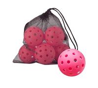 MXRGUMVI 6 palline da pickleball durevoli ad alta resilienza per giochi all'aperto sport indoor
