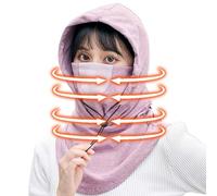 Mxshc Copertura Completa Del Viso | Copricapo Regolabile E Confortevole | Maschera da Ciclismo,Per Le Attività Sportive All Aperto Come Alpinismo Ciclismo Fitness Corsa Sci E Per Il Clima Freddo