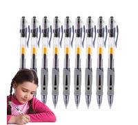 Mxshc Penne a punta fine, penne roller | Penne da scrittura lisce retrattili - Penne a proiettile da 10 pezzi, penna a da 0,5 mm per bambini, scuola, scrittura, presa di appunti, firma, uomini e donne