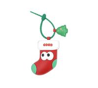 Mxshc Portachiavi Natale - Charm A Forma Di Guanto E Calza Per Borse E Borsette | Portachiavi Pendente per Donne Chiavi Auto Regalo Festivo Bijoux Borsa