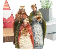 Mxshc Statua di Gesù Bambino - Decorazione Cristiana Stagionale In Resina | Scultura Per Le Feste Cattoliche - Per Festa Natalizia Raduno Sala Da Pranzo Mensola Del Camera Da Tavolo