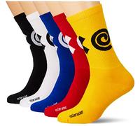 Mxthersocker Essential-Big Beeps / 5 Pack Calzini, Multi Giallo, L Unisex-Adulto