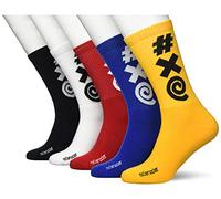 Mxthersocker Essential - Three Beeps / 5 Pack Calzini, Multi Giallo, S Unisex-Adulto