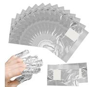 MXTIMWAN 200Pezzi Remover Foil Wraps del Rimuovere smalto gel per Unghie,Alluminio Cartine Rimuovi Semipermanente Unghie,Fogli di Alluminio per Rimuovere lo Smalto per Rimuovere Smalto Semipermanente