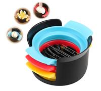 MXTIMWAN 3 in 1 Tagliauovo,Taglia Uovo Sodo in resistente,Affettatrice per Uova,Tagliauova Multifunzionale per Uova, Kiwi, Fragole, Alimenti Morbidi,Tagliauova in Acciaio Inossidabile