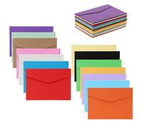 MXTIMWAN | Mini Buste - 70 Buste Colorate - Buste Colorate in 14 Diversi Colori, 11,6 x 8,2 cm, Idea Regalo, Fai Da Te