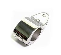 MXXDMOPD 20/22/30 / 32mm Raccordo in Acciaio Inossidabile 316 for Barca con Cerniera Superiore con 2 Viti a Ganasce Facile Installazione Hardware Marino