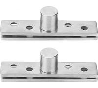 MXXDMOPD Cerniera for armadietto, Porta a Soffietto, 2 Pezzi Cerniera for Porta Girevole a 360 Gradi Cerniera for Cerniera Rotante Lunga 75 mm in Acciaio Inossidabile Cerniera for mobili