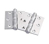 MXXDMOPD Cerniera, Hardware Spesso Accessori for Cuscinetti a Sfera ad Alta durezza in Acciaio Inossidabile Interno Esterno Cerniera Piatta Armadio for Porte for impieghi gravosi