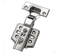 MXXDMOPD Cerniere for armadietti da 8 Pezzi, Cerniera idraulica silenziosa Cerniera Pieghevole Cerniera for Porte a Scomparsa for mobili con Chiusura Morbida 32 mm, Curva Media(Middle Bend)