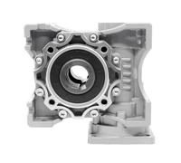 MXXDMOPD Riduttore a Vite Senza fine con Uscita Foro da 80 mm for servomotore CA Rapporto 1:5-1:100 di velocità Scatola a CNC 10Nm-55Nm(Reduction Ratio 25)