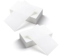 Mxxipp 100 fogli di carta permanente per capelli, carta spessa per permanente, resistente alle alte temperature, per uso professionale e domestico, colore: bianco