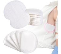 Mxxipp 20 cuscinetti assorbenti per ascelle per donne e uomini, autoadesivi morbidi sotto le ascelle, cuscinetti usa e getta per braccio, protezioni per abiti, colore: bianco
