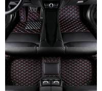 MXYUANHANG Tappetini Auto in Pelle su Misura per BYD T3 2021, Auto di Tappetino Impermeabile e Antiscivolo per Auto in Pelle PU,Red