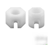 MxyVrix Set de 2 Tuercas de Repuesto Compatibles con Jet, Spirit, Easy, Duo, Fizzi, Terra y Crystal 1.0 & 2.0 - Accesorios para Máquina de Soda, Prevención de Fugas, Conector de Tubo