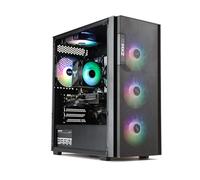 MXZ Computer PC da gioco I5 11400F, RTX4060, 8 GB x 2 DDR4, NVME M2 1T, ventole 6RGB, Windows 11 Pro pronto all'uso, computer desktop per giocatori (I5 11400F | RTX4060)