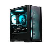 MXZ Computer PC da gioco R7 5700X3D, RTX 5060, 16G DDR4, NVME 1 T, B450, 6RGB Fan, Windows 11 Pro pronto all'uso, computer desktop per giocatori (R7 5700X3D | RTX5060)