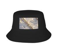 MXZERFKGLA Cappelli da sole per uomini e donne cappello boonie spiaggia pesca berretto nota musicale cappello da pescatore floreale per pesca escursionismo, Flauto Musica, 1