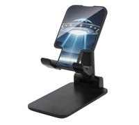 MXZERFKGLA Supporto per telefono cellulare per scrivania ufficio pieghevole supporto per cellulare regolabile UFO di notte Supporto per telefono portatile antiscivolo Supporto per smartphone da tavolo