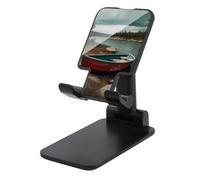 MXZERFKGLA Supporto per telefono cellulare per scrivania ufficio pieghevole supporto per cellulare regolabile Supporto per cellulare Una nave Ormeggiata Supporto per telefono portatile antiscivolo