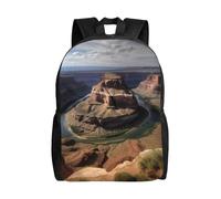 MXZERFKGLA Zaino da viaggio per donne e uomini, leggero, borsa per laptop da 17 pollici, con rose e Yorkie, zaino casual, Grand Canyon Arizona, Taglia unica